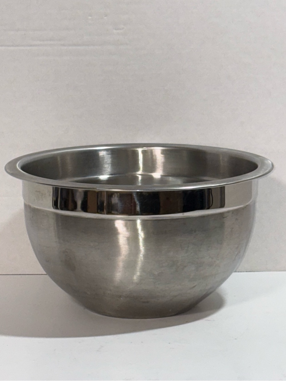 Vintage Mixing Bowl 7 Qt Stainless Steel Heavy Duty Large 12" x 6.5”